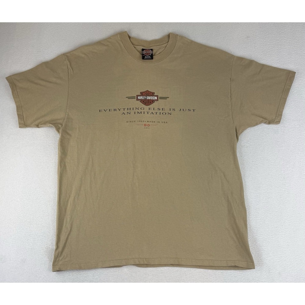 Vintage Harley Davidson McCoy's Green‎ Bay T-shirt  Men's XXL 1998 Made in USA